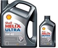Motorový olej syntetický Shell Helix Ultra 5 l 5W-40