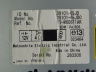 Suzuki Grand Vitara II radio CD MP3 3910165JD