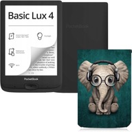 CZYTNIK E-BOOK POCKETBOOK 618 Basic Lux 4 8 GB 6 " CZARNY + ETUI GRATIS!