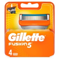 Wymienne ostrza wkłady do maszynki do golenia Gillette Fusion 5 4 szt.