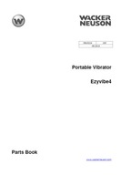 Wacker Neuson Ezyvibe4 Parts Catalog