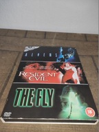 THE FLY MUCHA RESIDENT EVIL ALIENS 3xDVD ENG