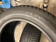 2 tyres winter 255/45R18 103V Hankook Winter Evo2 7mm