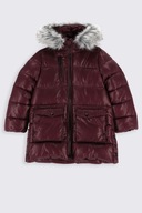 Dievčenský zimný kabát červený 92 Coccodrillo