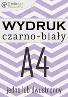 WYDRUK DRUK DRUKOWANIE KSERO czarno-biały czarnobiałe 1000 stron format A4