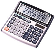 Kalkulator biurowy 10-cyfrowy szary duży