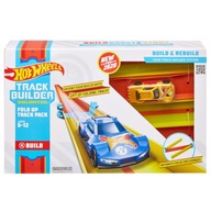 HOT WHEELS TRACK BUILDER SKŁADANY TOR ZESTAW DO ROZBUDOWY 24 EL. + AUTKO