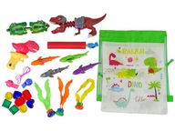 Sada hračiek na potápanie Dinosaurus