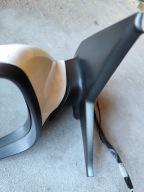 mirror VW T5 LIFT left driver´s 9 pin + aerial biale