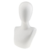 Dekorácia hlavy bielej figuríny Head