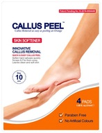 Callus Peel Zvláčňujúce náplasti na nohy 4 kusy PADS Pedikúra