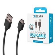 Kabel FOREVER USB-MICRO Przewód do Ładowarki 1A 1M