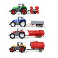 Traktory s prívesmi, 4 kusy