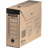Archivačný box na aktovky visiace hnedý 11c