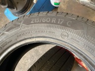 2 tyres summer 215/60R17C CONTINENTAL VanContact Eco 7,5mm 2023r