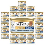 Purina Gourmet Gold Karma mus z tuńczykiem 24x85g