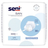 Seni San Uni Pieluchy anatomiczne 30szt 32x62,5cm