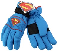 DC Comics SUPERMAN rękawiczki r.L zimowe ocieplane