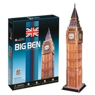 Puzzle 3D | Zegar Big Ben | 47 elementów