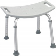 Taboret stołek kąpielowy pod prysznic lekki aluminiowy regulacja wysokości