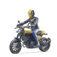 SCRAMBLER DUCATI Z PEŁNĄ PRZEPUSTNICĄ I Z KIEROWCĄ