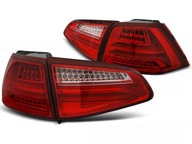 LAMPY DIODOWE VW GOLF VII 7 13- RED WHITE LED BAR