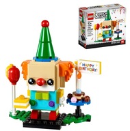 Lego Klaun urodzinowego przyjęcia 40348 BrickHeadz na prezent urodziny