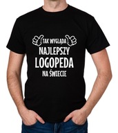 koszulka NAJLEPSZY LOGOPEDA prezent