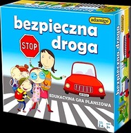 BEZPIECZNA DROGA EDUKACYJNA GRA PLANSZOWA