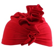 Infant Beanie Hat Baby Turban Hat Hospital Hat Red