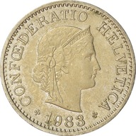 Moneta, Szwajcaria, 10 Rappen, 1983, Bern, VF(30-3