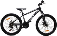 Rower MTB Górski Dziecięcy XC 240 - r 13" Czarno Biały 2023r.