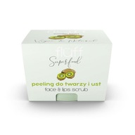 Fluff Face And Lips Scrub peeling do twarzy i ust Kiwi 80g