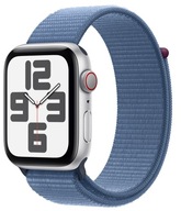 Inteligentné hodinky Apple Watch SE GPS + Cellular 44mm strieborné