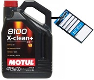 MOTUL 8100 X-CLEAN + 5W-30 MOTOROVÝ OLEJ 5L C3