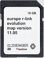 Mapa Karta Renault R-Link Evolution 11.05 EU RADARY