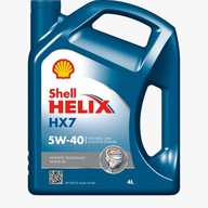 Motorový olej Shell Helix HX7 4 l 5W-40