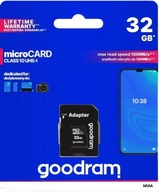 GOODRAM KARTA PAMIĘCI 32 GB MICRO SD HC CLASS 10