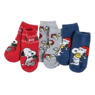 Cool Club Skarpety świąteczne Snoopy 3-pack r16/18