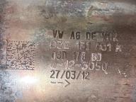 catalyst cover TERMICZNA SEAT IBIZA 6J 1.2 12V