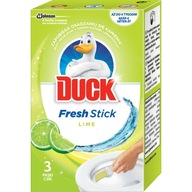 Duck Fresh Stick paski żelowe WC limonka x3 Lime