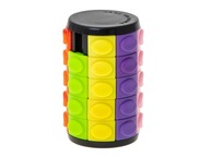 1Mcz Rotační logická hra puzzle válec, věž velikost M 6,3cm