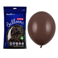 Balony na Urodziny Roczek BRĄZOWE Girlanda Pastelowe Dekoracje 30cm 50 szt