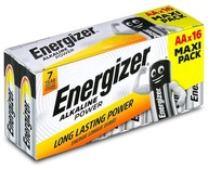 Bateria alkaliczna Energizer AA (R6) 16 szt.