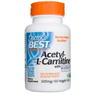 Doctor's Best Acetyl L-karnitín s Biosint 500 mg