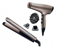 Zestaw Remington AC8002 S8540 Suszarka prostownica Keratin prezent