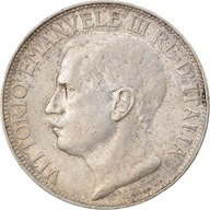 Moneta, Włochy, Vittorio Emanuele III, 2 Lire, 191