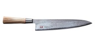 Japoński nóż szefa Gyuto 240 Senzo Twisted Octagon