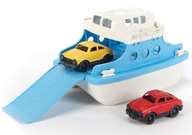 Dwupiętrowy prom z autkami Statek otwarty pokład zabawka do wody Green Toys