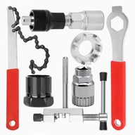 НАБІР ВЕЛОСИПЕДНИХ ІНСТРУМЕНТІВ КРИВОШИП КРОНШТЕЙН ГАЙКОВИЙ КЛЮЧ СПИЦІ ЩИПЦІ ЕКСКАВАТОР